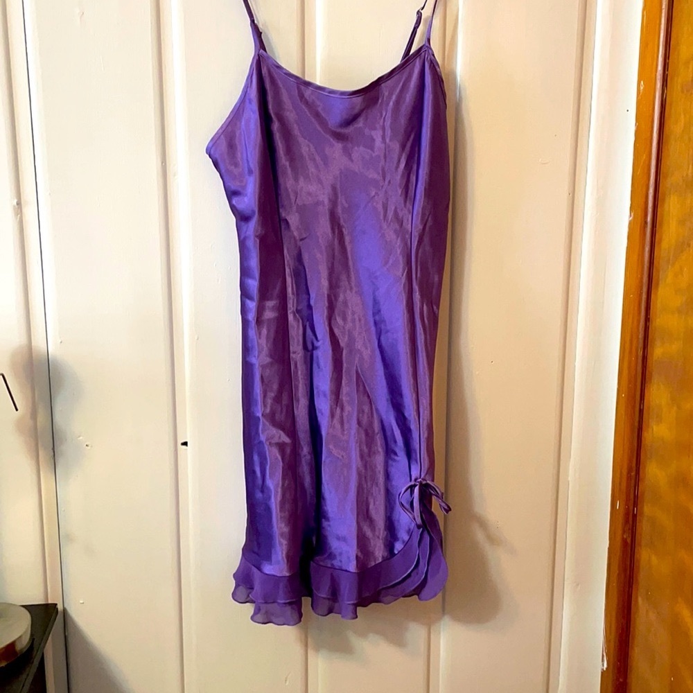 California Miss Purple Slip Dress